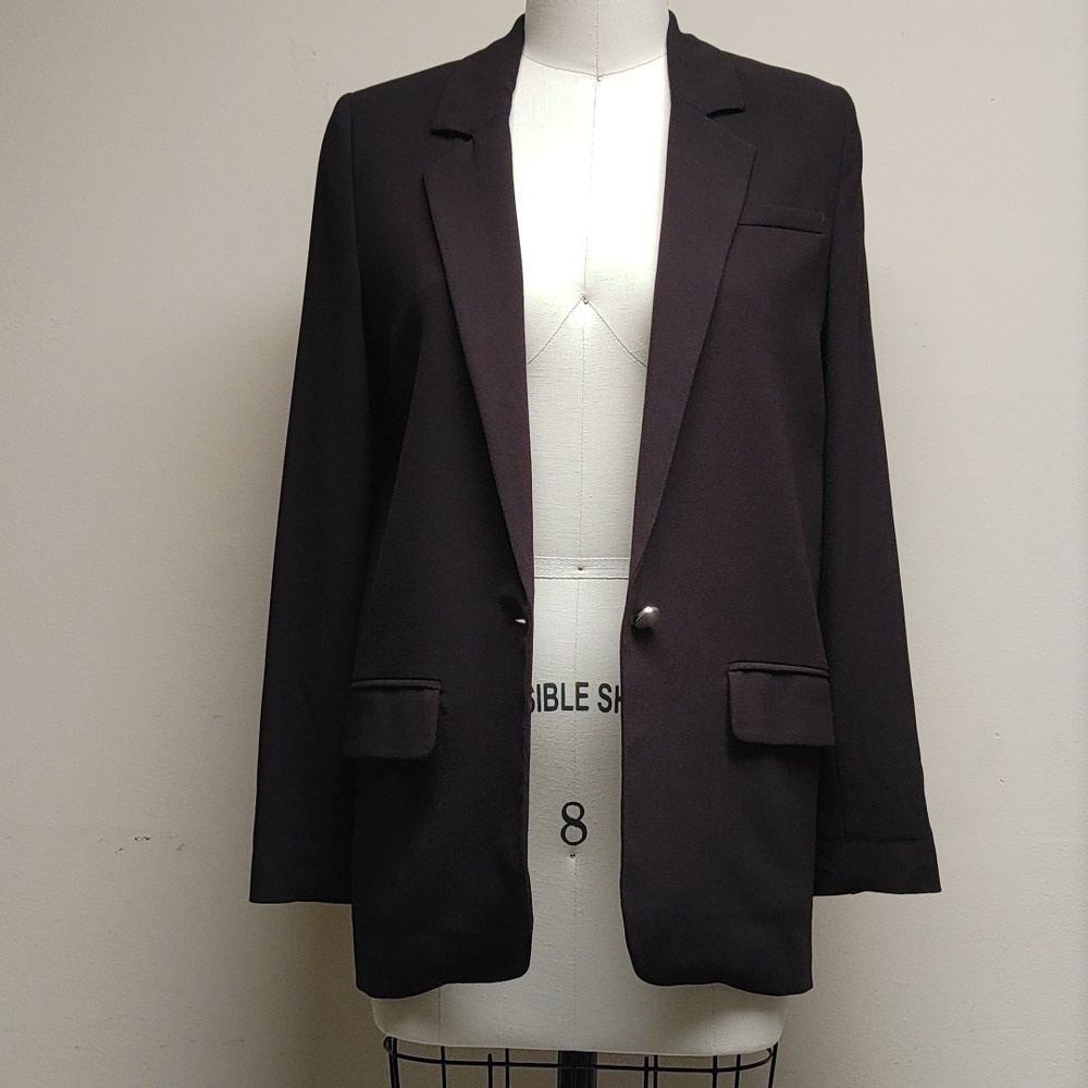 Designer Berenice Black Blazer Size 34 US 4